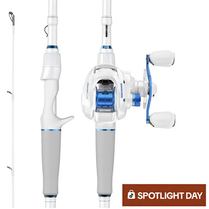 IM6 Graphite Casting Rod & Reel Combo with EVA Handle